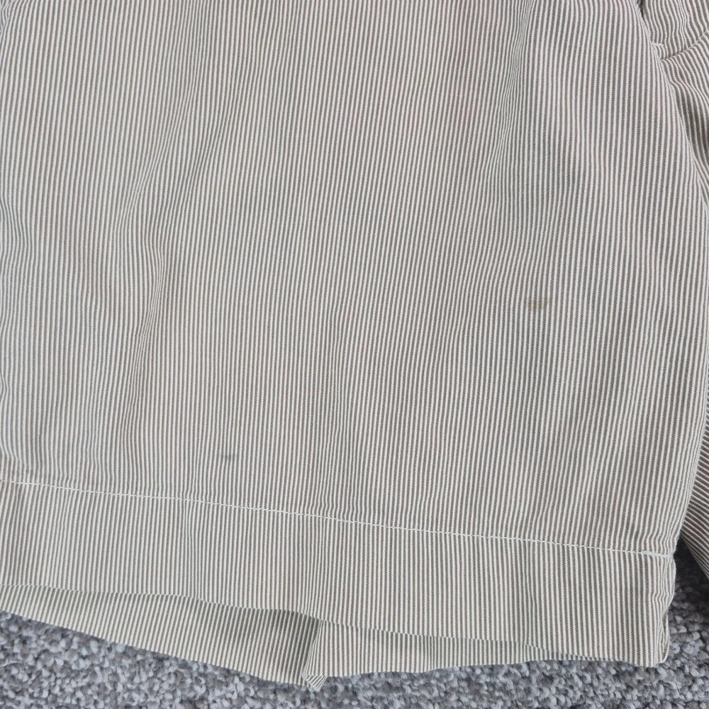 Polo Ralph Lauren Shorts Mens 34 Tan Seersucker Stripe Classic Fit 6